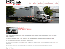 Tablet Screenshot of citylinkexp.com